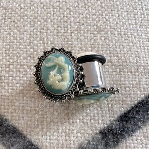 Mermaid Cameo Plugs - 7/16g (11 mm)